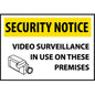 NMC "Security Notice Video Surveillance..." Sign