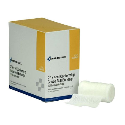 Non-Sterile Conforming Gauze Bandages (Unitized Refill), 10/Box