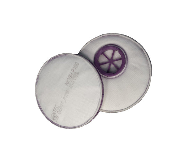 Comfort-Air P100 Filters and Cartridges - 50 pr/case - DISKITP100B50 - DenTec