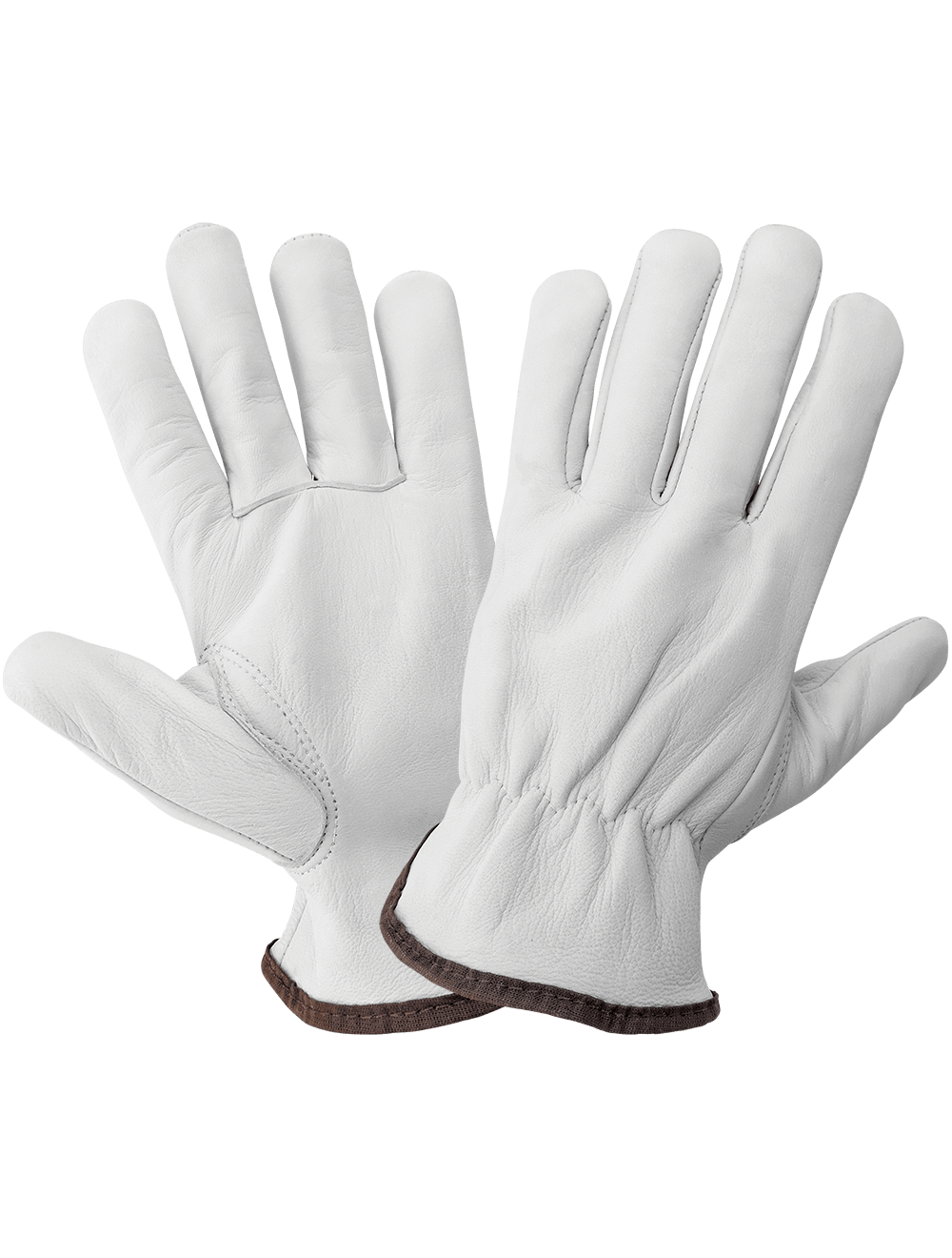 Global Glove - 3200GE - Leather Drivers Gloves - red