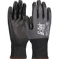 G-Tek 16-586 – Seamless Knit A6 PolyKor® Blended Glove with Polyurethane Coated Flat Grip on Palm & Fingers - 18 Gauge - Touchscreen