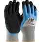 G-Tek 16-820 – Seamless Knit PolyKor® Blend Glove with Acrylic Lining and Double-Dip Latex MicroSurface Grip on Palm, Fingers & Knuckles