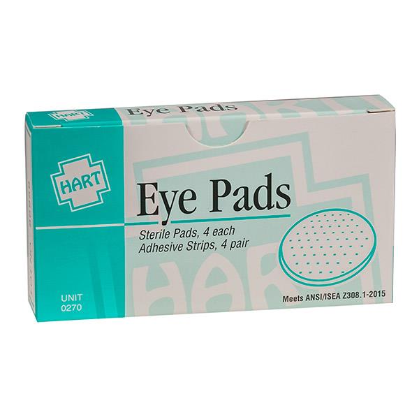 HART Health Round Eye Pads, 4/Box
