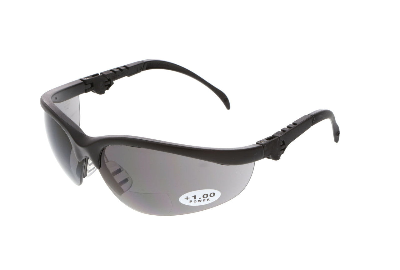 MCR Safety KD3 - Klondike® KD3 Safety Glasses - 5 Position Ratchet Action Spatula Temples - Adjustable Temple Length - Soft TPR Nosepiece — manufacturer image 5