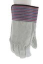 16090_ -16090L - 136907 - 360 - Leather palm work gloves – MCR Safety Group 16090 – premium split leather with double palm, f