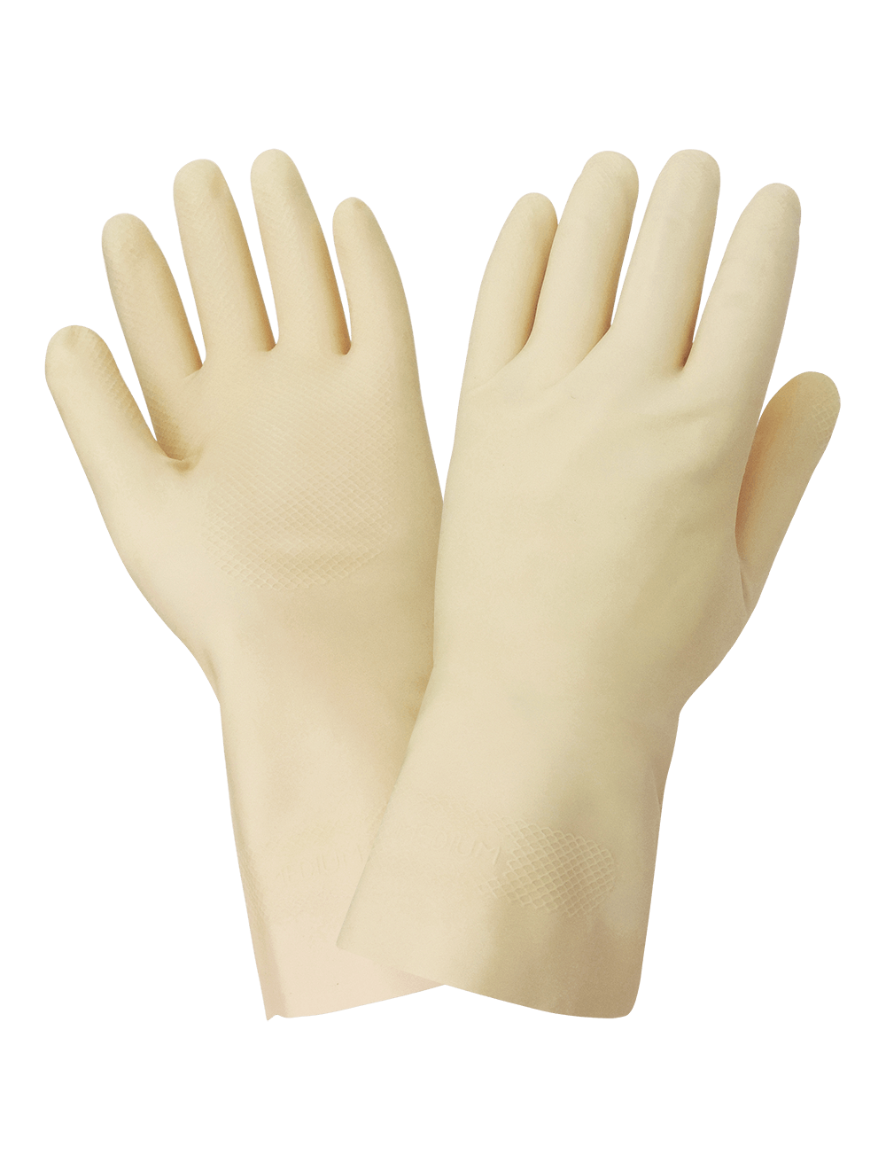 FrogWear® - 160 - Unsupported Gloves - rubber coating - red