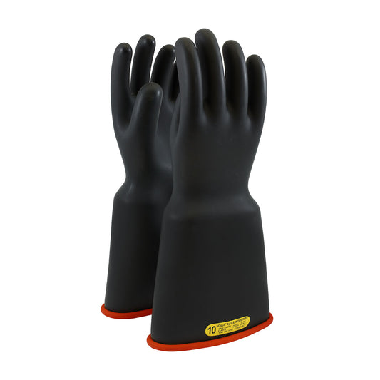 PIP NOVAX 161-2-16 Class 2 Rubber Insulating Glove with Bell Cuff - 16"