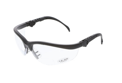 MCR Safety KD3 - Klondike® KD3 Safety Glasses - 5 Position Ratchet Action Spatula Temples - Adjustable Temple Length - Soft TPR Nosepiece — manufacturer image 11