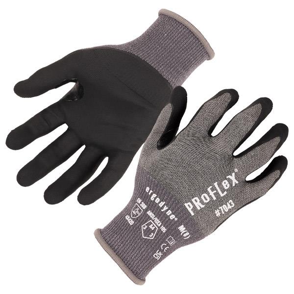 Ergodyne ProFlex 7043 Nitrile Dipped Gloves