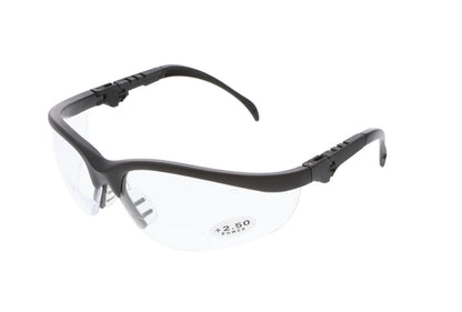 MCR Safety KD3 - Klondike® KD3 Safety Glasses - 5 Position Ratchet Action Spatula Temples - Adjustable Temple Length - Soft TPR Nosepiece — manufacturer image 15