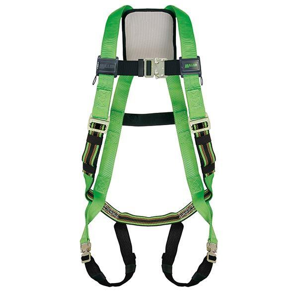 Honeywell Miller DuraFlex Python Ultra Harness, Standard, Lime/Black