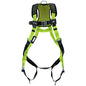 Honeywell Miller H500 Industry Comfort IC2 Harness, Universal, Neon Green/Black