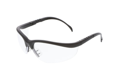 MCR Safety KD1 - Klondike® KD1 Series Safety Glasses - Soft, Comfortable and Secure TPR Nose Piece - Adjustable Temple Length — manufacturer image 3
