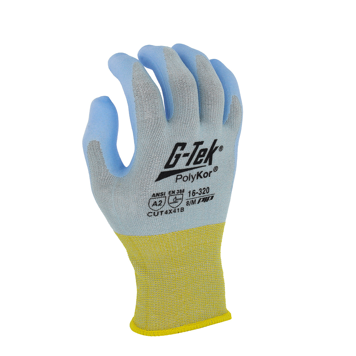 G-Tek® PolyKor® X7™: Seamless Knit PolyKor® X7™ Blended Glove with NeoFoam® Coated Palm & Fingers - Touchscreen Compatible