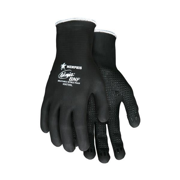MCR Safety Ninja BNF Fully-Coated Nitrile Gloves