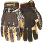 MCR Safety Forceflex Multi-Task Insulated Gloves w/ Shadow Grass Blades Pattern, Reinforced Palms, & TPR Backs, Medium, Camo/Brown/Tan, 1/Pair