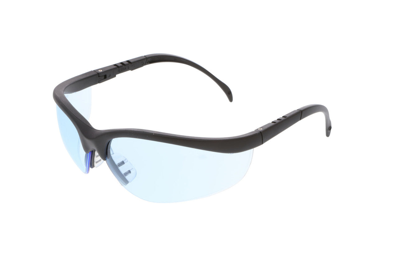 MCR Safety KD1 - Klondike® KD1 Series Safety Glasses - Soft, Comfortable and Secure TPR Nose Piece - Adjustable Temple Length — manufacturer image 12
