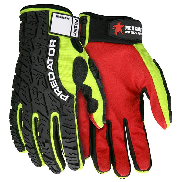 MCR Safety Predator Multi-Task Gloves w/ Textured PVC Coated Palms