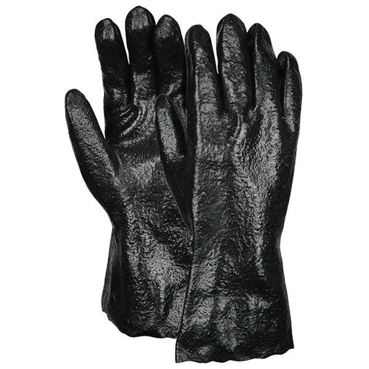 MCR Safety Industrial Grade Supported PVC Gloves, Single Dipped