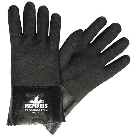 MCR Safety Premium Grade Supported PVC Gloves, Double Dipped