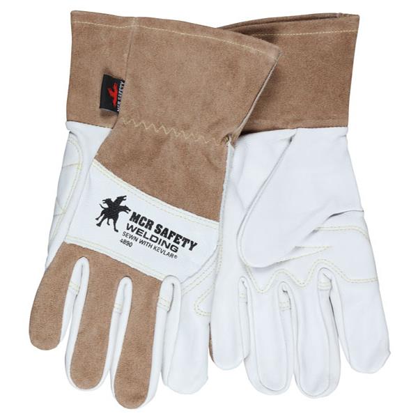 MCR Safety Top Grain Goatskin Welding Drivers w/ Split Leather Backs
