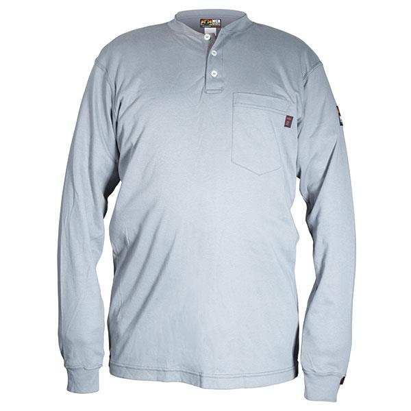 MCR Safety Max Comfort FR Long Sleeve Henley Shirts