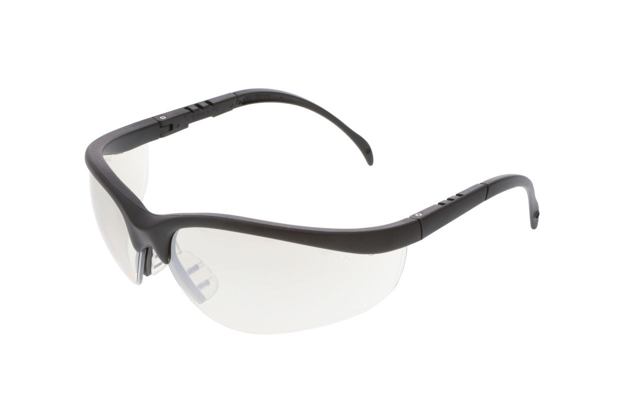 MCR Safety KD1 - Klondike® KD1 Series Safety Glasses - Soft, Comfortable and Secure TPR Nose Piece - Adjustable Temple Length — manufacturer image 18