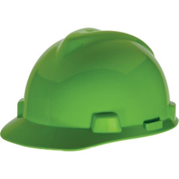 MSA V-Gard Standard Slotted Caps with Staz-On Suspensions