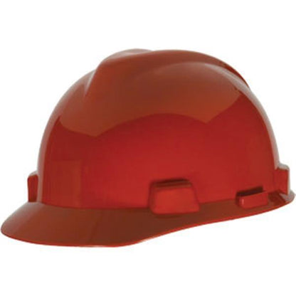 MSA V-Gard Standard Slotted Caps with Staz-On Suspensions