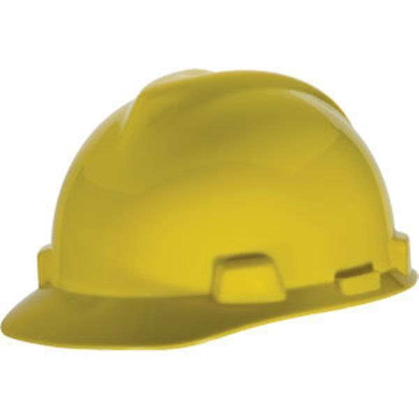MSA V-Gard Standard Slotted Caps with Staz-On Suspensions