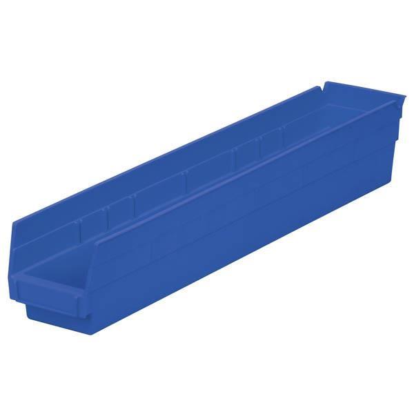 Akro-Mils Shelf Bins, 23 5/8"L