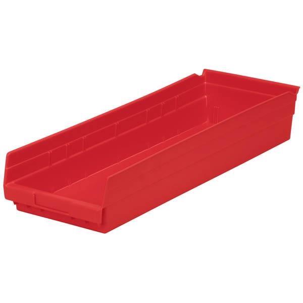 Akro-Mils Shelf Bins, 23 5/8"L
