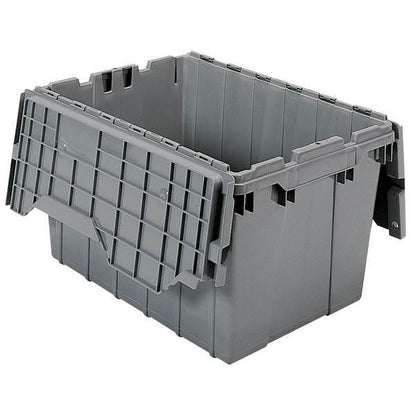 Akro-Mils Attached Lid Containers