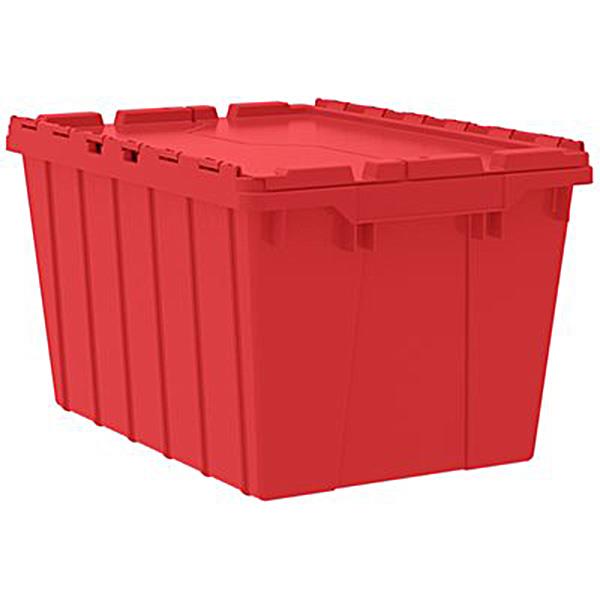 Akro-Mils Attached Lid Containers