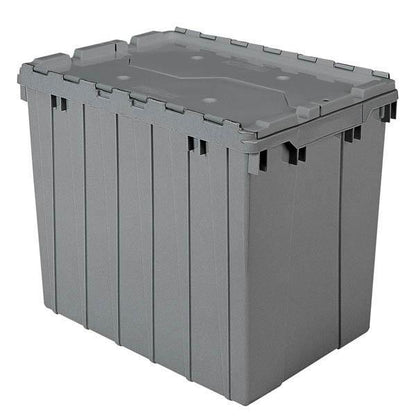 Akro-Mils Attached Lid Containers
