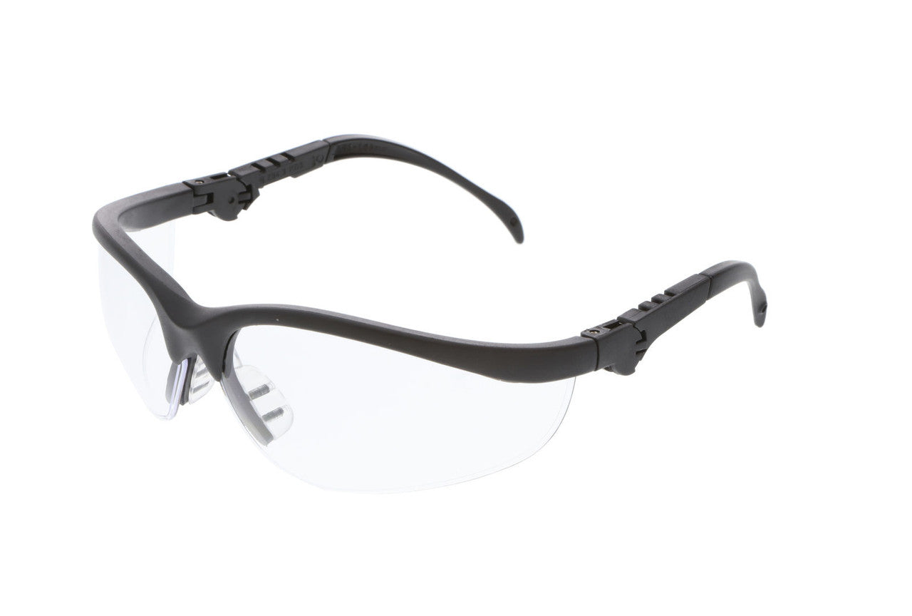 MCR Safety KD3 - Klondike® KD3 Safety Glasses - 5 Position Ratchet Action Spatula Temples - Adjustable Temple Length - Soft TPR Nosepiece — manufacturer image 19