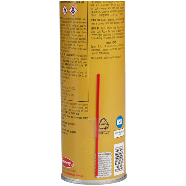 Sprayway Food Equipment Lubricant