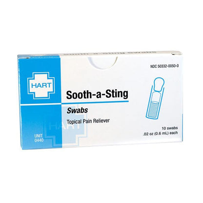 HART Health Sooth a Sting Swabs