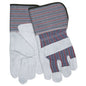 MCR Safety Long Gauntlet Leather Palm Work Gloves