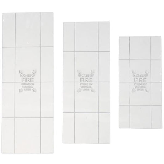 FireTech Scored Break Front Cabinet Covers