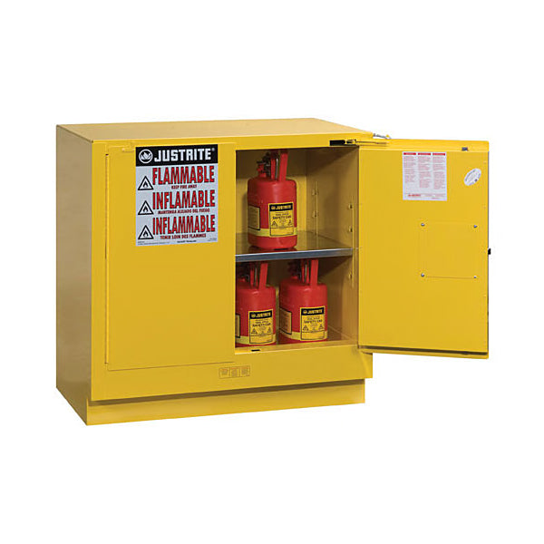 Justrite Sure-Grip EX Undercounter Safety Cabinets, 22 gal