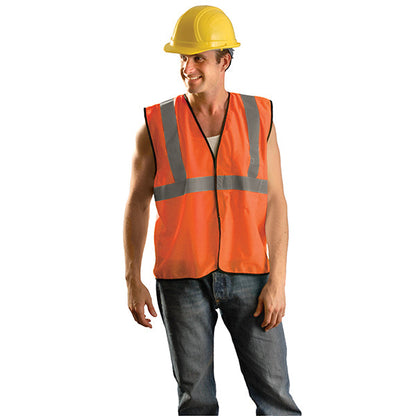 OccuNomix Class 2 Solid Mesh Standard Vests