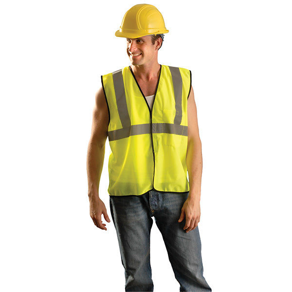 OccuNomix Class 2 Solid Mesh Standard Vests