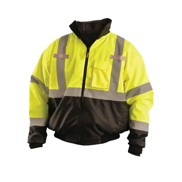 OccuNomix Class 3 Classic 3-Way Black Bottom Bomber Jackets