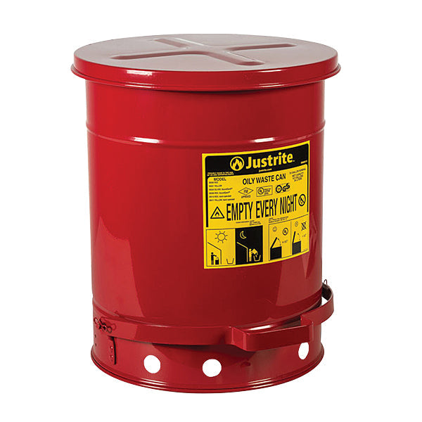 Justrite Oily Waste Cans