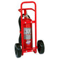 Buckeye 50 lb Purple K Stored Pressure Wheeled Fire Extinguisher with Semi-Pneumatic Rubber Wheels, 47"H x 24"W x 26 1/2"D, 160B:C