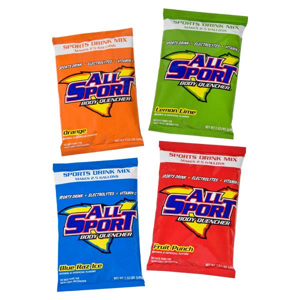 All Sport Body Quencher Powder Pouches
