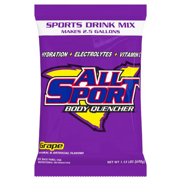 All Sport Body Quencher Powder Pouches