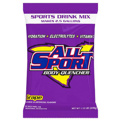 All Sport Body Quencher Powder Pouches