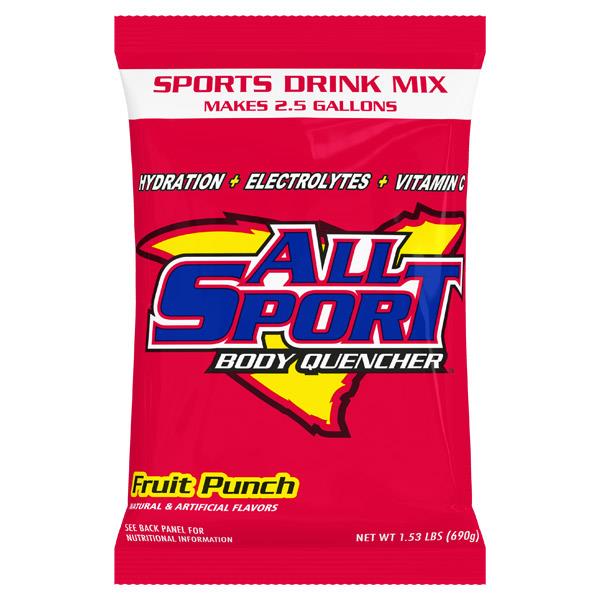 All Sport Body Quencher Powder Pouches